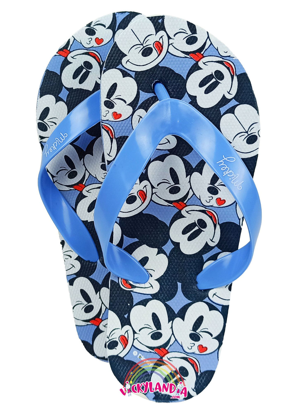 Chanclas sandalias ratón Mickey Mouse Disney Vickylandia