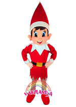 Cargar imagen en el visor de la galería, Descubre la magia de nuestro muñeco publicitario de Duende Navideño en Vickylandia. Son disfraces cabezones perfectos para fiestas infantiles, shows, cumpleaños, estrategias publicitarias, carnavales, fiestas patronales, espectáculos, cabalgatas y cualquier tipo de evento.

