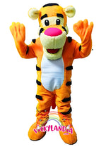 Cargar imagen en el visor de la galería, Descubre la magia de nuestro muñeco publicitario de Tigre en Vickylandia. Son disfraces cabezones perfectos para fiestas infantiles, shows, cumpleaños, estrategias publicitarias, espectáculos, cabalgatas y cualquier tipo de evento.
