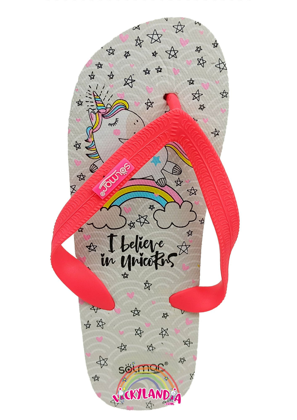 Chanclas sandalias Unicornio Vickylandia