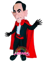 Cargar imagen en el visor de la galería, Descubre la magia de nuestro muñeco publicitario de Drácula en Vickylandia. Son disfraces cabezones perfectos para fiestas infantiles, shows, cumpleaños, estrategias publicitarias, carnavales, fiestas patronales, espectáculos, cabalgatas y cualquier tipo de evento.
